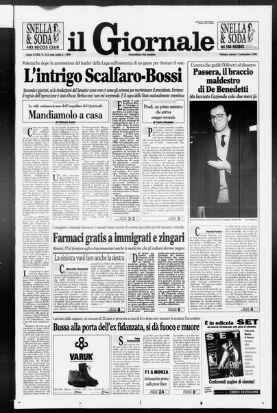 Il giornale : quotidiano del mattino